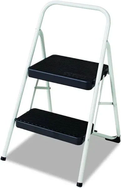 2 Step Steel Folding Step Stool Cosco