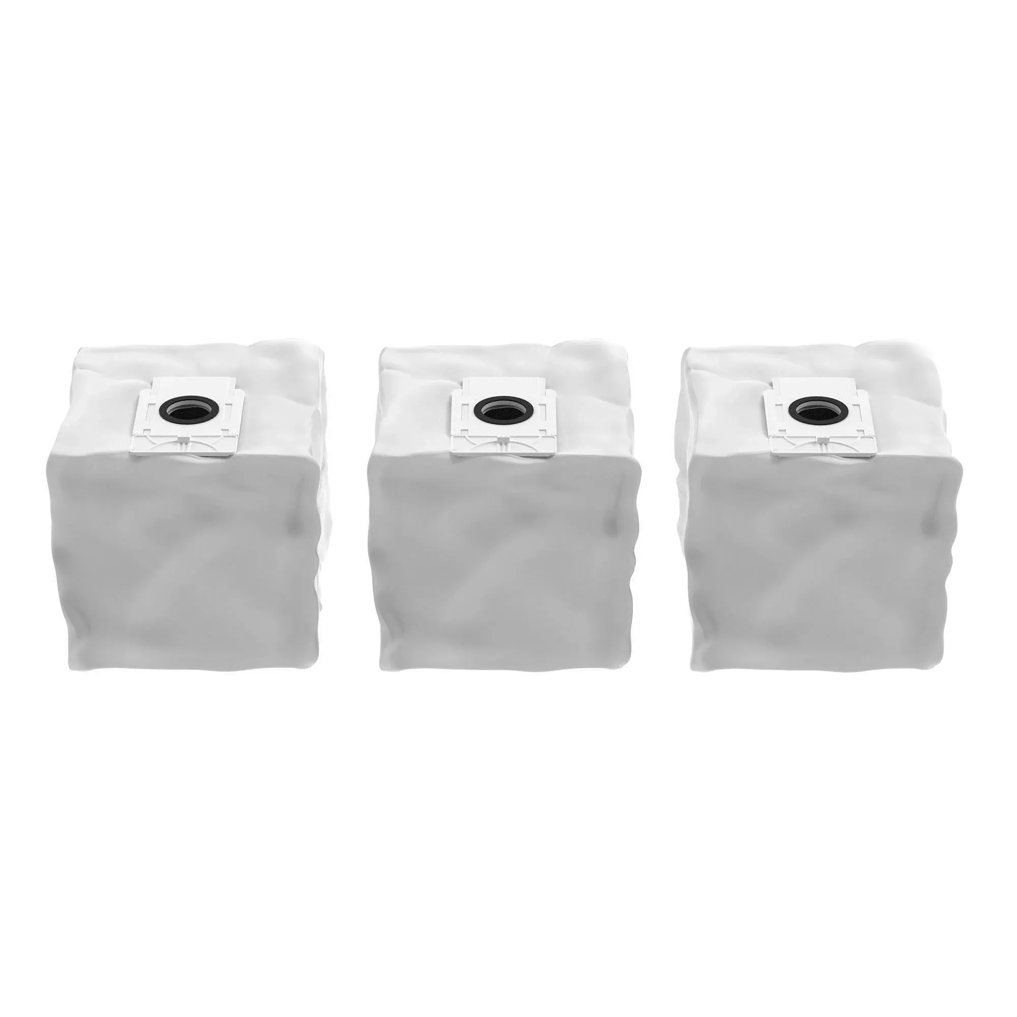 Greenworks GRV-3011 Robotic Vacuum Replacement Dirt Disposal Bags, 3-Pack, White