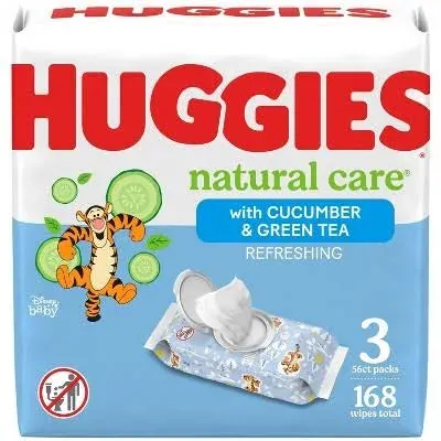 Huggies Natural Care Refreshing Baby Wipes