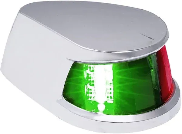 TRUE MODS Red Green LED Marine Navigation Bow Light [USCG ABYC A-16 2NM] [Wat...