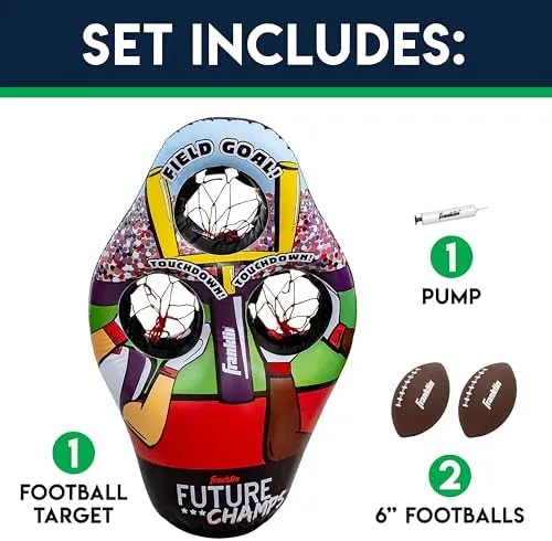 Franklin Sports 3-Hole Football Target