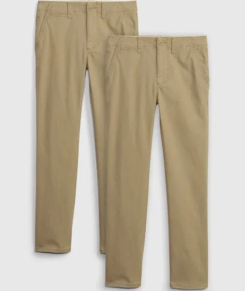 Kids Uniform Lived-In Khakis (2-Pack)