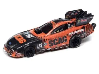 Auto World NHRA 2023 SCAG Ford Mustang 4 Funny Car Electric Slot Car New!!!