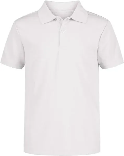 Nautica Boys School Uniform Short Sleeve Polo Shirt