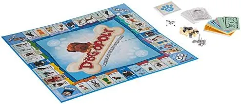 Late for the Sky Dog-Opoly Board Game