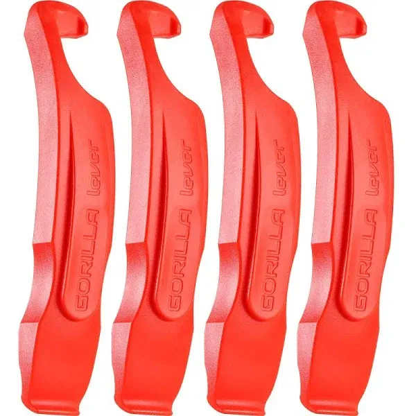 Ultra Strong Bike Tire Levers | 2 Pack | Lava Red