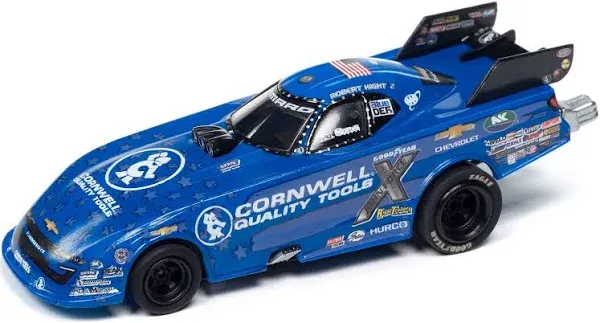 Auto World Robert Hight Cornwell Tools 2023 Chevy Camaro Funny Car 4Gear HO Slot Car