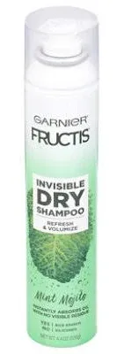 GARNIER FRUCTIS***MINT MOJITO***INVIS<wbr/>IBLE DRY SHAMPOO~~4.4 oz/126 g~~BRAND NEW