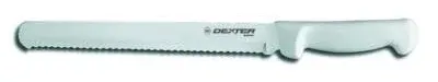 Dexter Basics Slicer Knife White Polypropylene Handle 12"