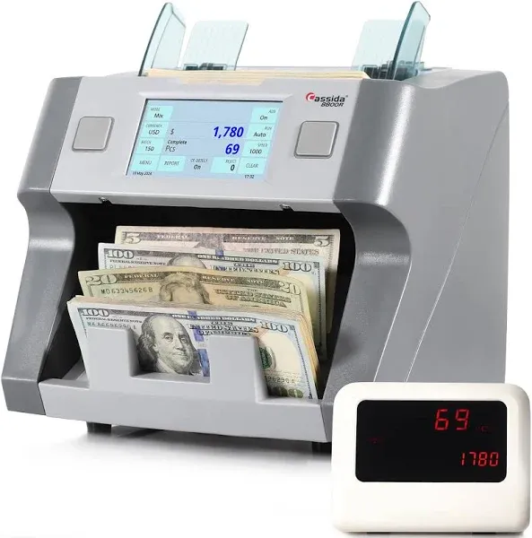 Cassida 8800R V2 Money Counter Machine