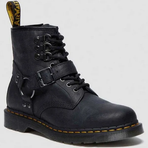 Dr. Martens Unisex-Adult 1460 Hardware Leather Lace-up Boots Combat