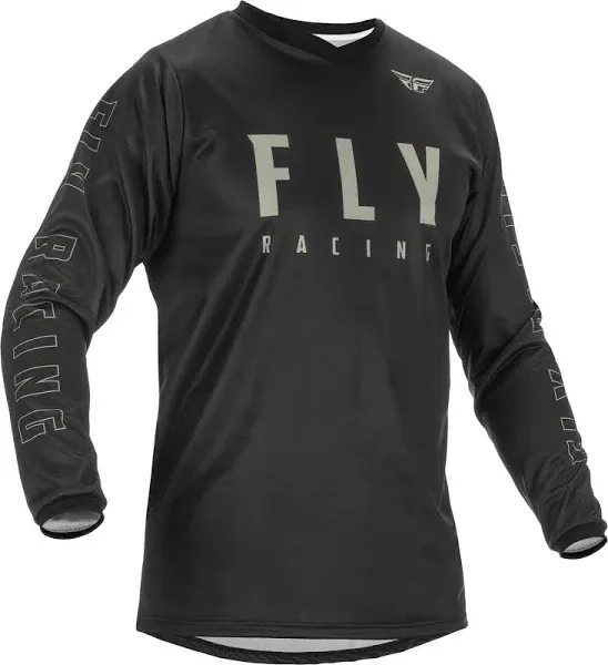 Fly Racing 2022 Adult F-16 Jersey (Blue/Grey/Black, Medium)