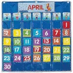 Nylon Classroom Calendar Pocket Chart By 