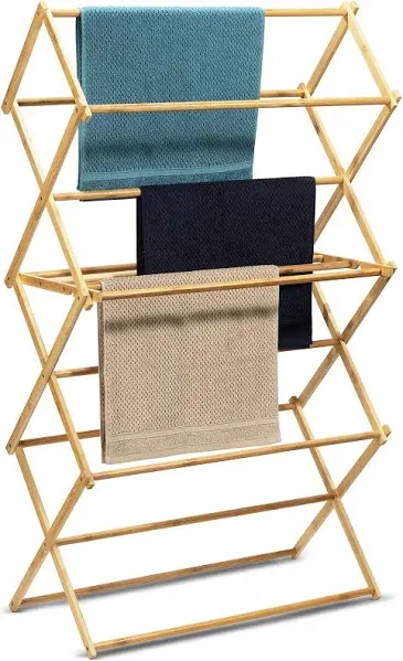 Bartnelli Bamboo Laundry Drying Rack