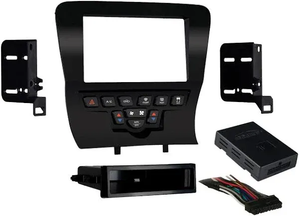 METRA 99-6514B / 2011-14 CHARGER S-DIN OR DBL-DIN DASH KIT W/HARNESS &amp; INTERFACE