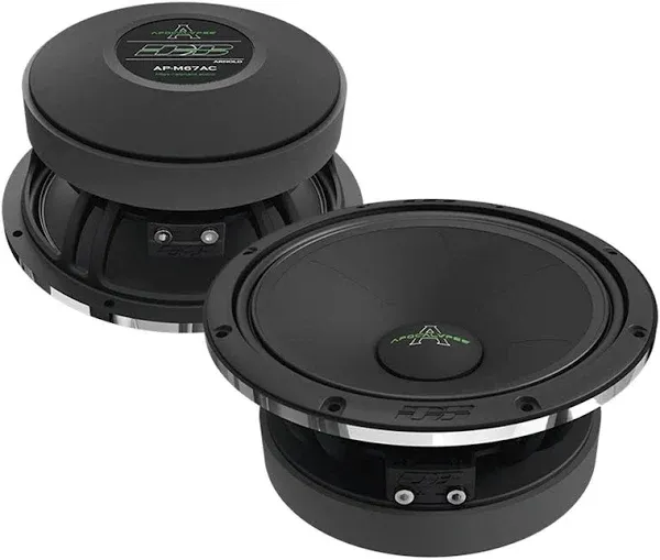 Deaf Bonce Apocalypse Series AP-M67AC Black 300W RMS 6.5&#034; Midrange Speaker Pair