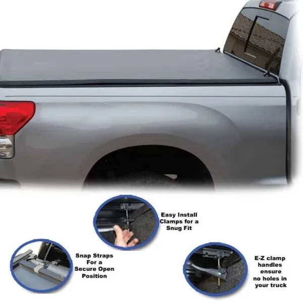 2010 Dodge Ram 2500 TonnoFold Series Folding Soft Tonneau Cover, Approx. 8 Ft. Bed 42-204 by Tonno Pro®