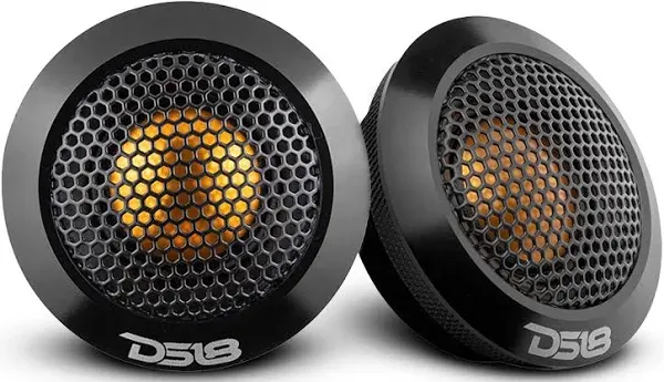 DS18 DS-DTX DTX 2.2 Inch Sound Quality Titanium Dome Tweeter with Alum