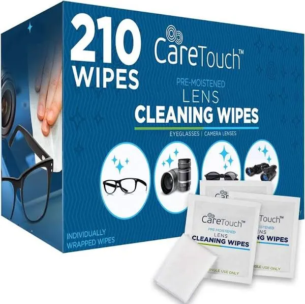 Care Touch Lens Cleaning Wipes