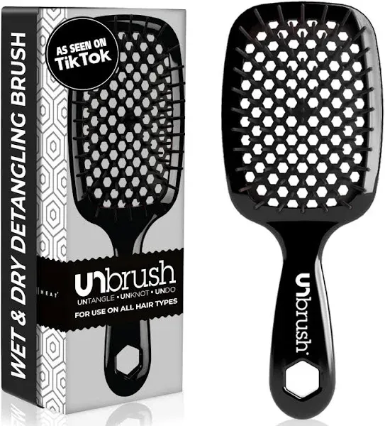 Detangling Hair Brush: Unbrush - Ocean Blue - FHI Heat