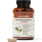 Ashwagandha for Stress Adaptation &amp; Anxiety Relief, Calming KSM-66 Herbal Supple