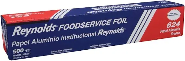 Reynolds® Heavy Duty Aluminum Foil Roll, 12" x 500 ft, Silver (REY620)