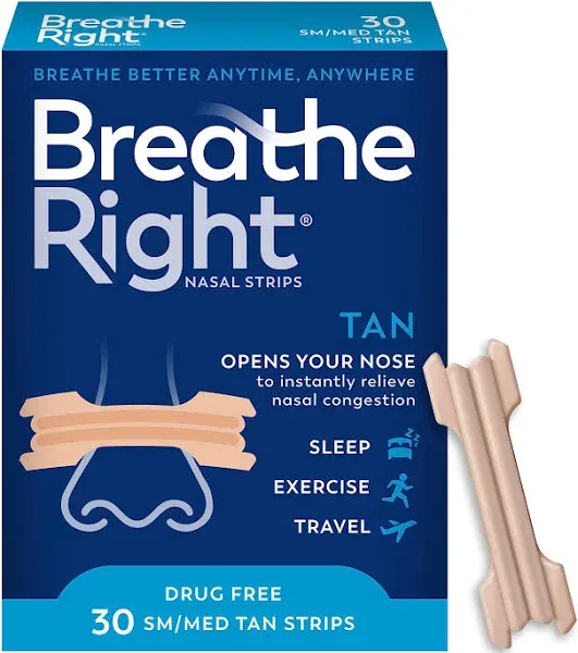 Breathe Right Nasal Strips