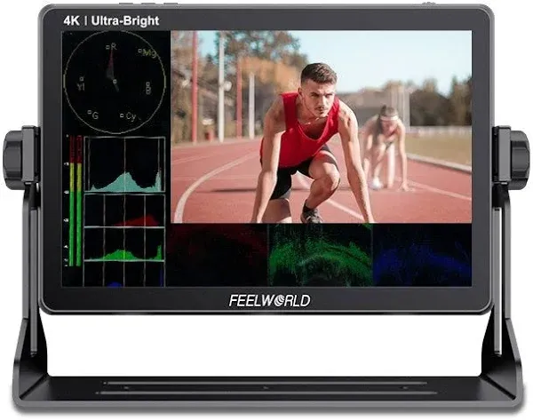 FeelWorld 10.1" 4K Ultrabright Touchscreen HDMI Monitor LUT11H