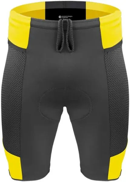 Aero Tech Designs | Men&#039;s Gel Touring Padded Bike Shorts | Made in the USA