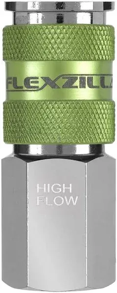 Pro High Flow Coupler, 1/4" FNPT, 1/4" B