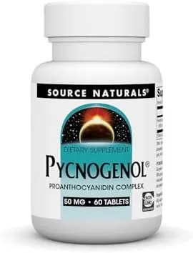 Pycnogenol  Complex 120 Tabs By Source Naturals