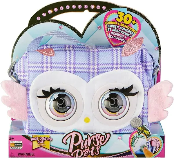 Spin Master Perfect Owl Interactive Purse Pet Toy