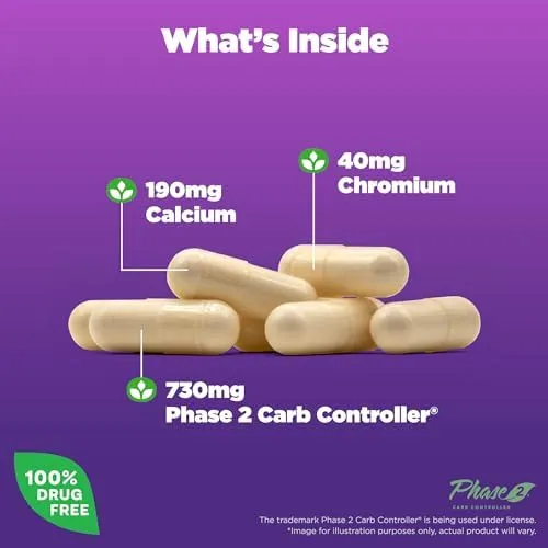 Natrol Carb Intercept Phase 2 Capsules