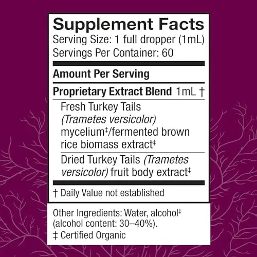 Fungi Perfecti Host Defense Turkey Tail Extract