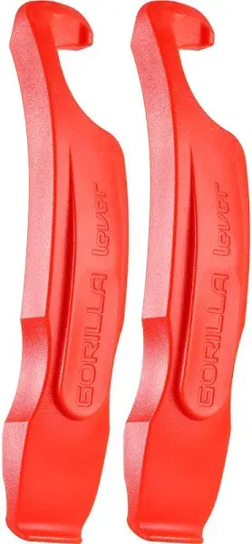 Ultra Strong Bike Tire Levers | 4 Pack | Lava Red