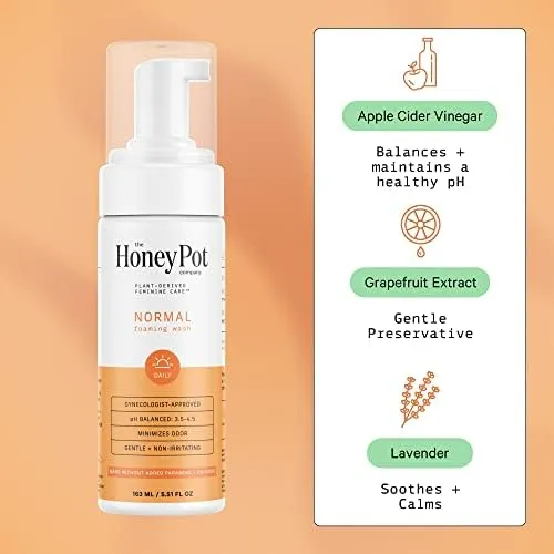 The Honey Pot Refresh Normal Foaming Wash (5.51 fl oz)