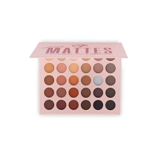 W7 Just Mattes 30 Pressed Pigments Palette