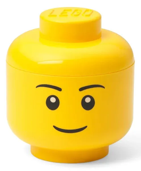 Lego Storage Mini Head - Boy