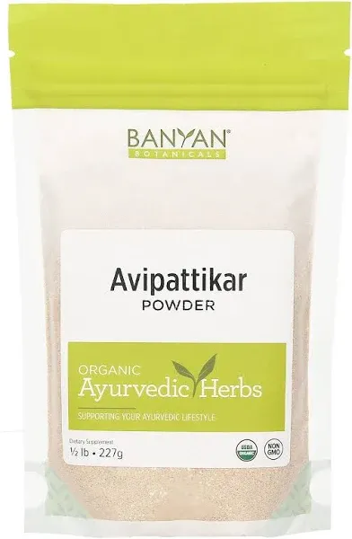 Banyan Botanicals Avipattikar Powder - Supports Smooth Digestion, Organic Ingredients - ½ lb