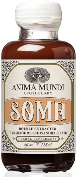 Anima Mundi Herbals Soma Mushroom Anti Biotic Elixir | 4oz