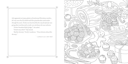 Debbie Macomber's Best Christmas Ever: An Adult Coloring Book