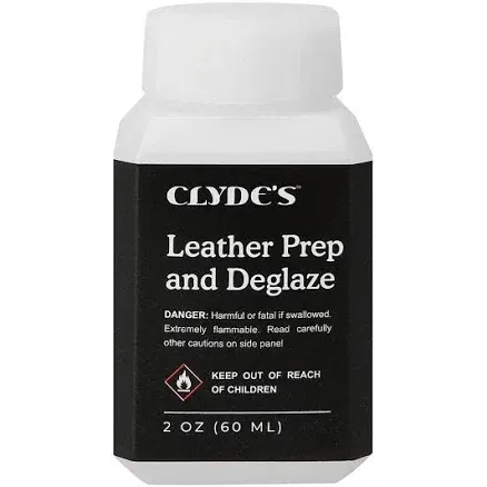 Clyde&#039;s Leather Preparer and Deglazer | Best for Non Absorbent Leather Surfaces