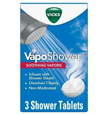 Vicks VapoShower Aromatherapy Shower Tablets