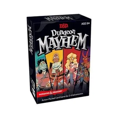 Dungeons &amp; Dragons Card Game Dungeon Mayhem 2-4 Players New Factory Sealed