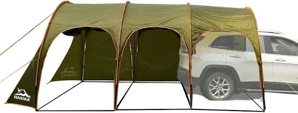 Car Camping Shade Awning Canopy for 8-10 Person Family Party Tent Picnic BBQ Friends Gathering