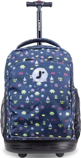 J World Sunny Rolling Backpack