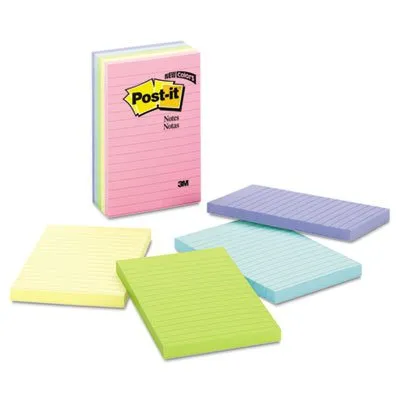 Post-it Greener Notes 4 in x 6 in Lined Cle