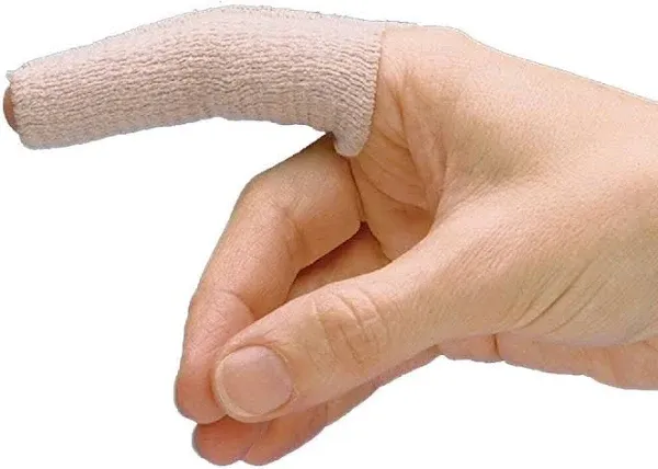 Rolyan Tapered Elastic Finger Sleeve