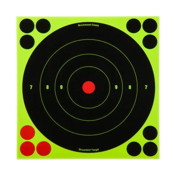 Birchwood Shoot -N-C Self Adhesive Bull's Eye (30) (8 inches)