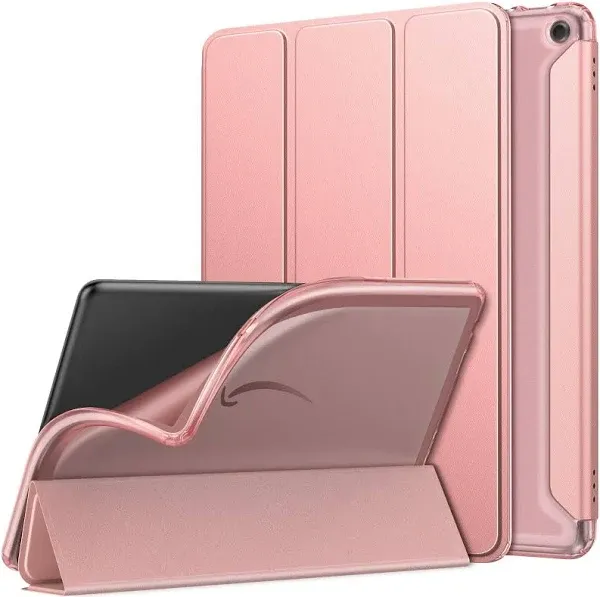  Case Fits All-new Amazon Kindle Fire HD 10 Tablet (13th Generation, Rose Gold